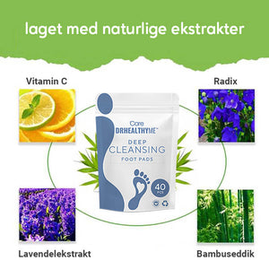 [40% RABATT] Herbal fotplaster for avgiftning